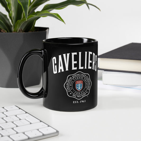 Gaveliers Black Glossy Mug