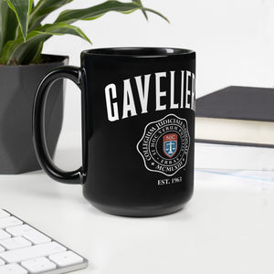 Gaveliers Black Glossy Mug
