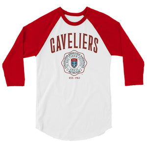 Gaveliers 3/4 sleeve raglan shirt